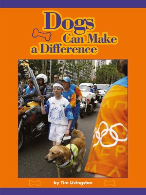 cover image of Dogs Can Make a Difference